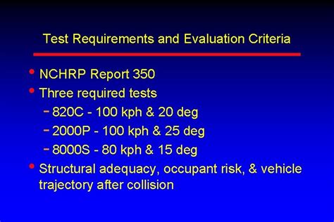 nchrp report 350 requirements